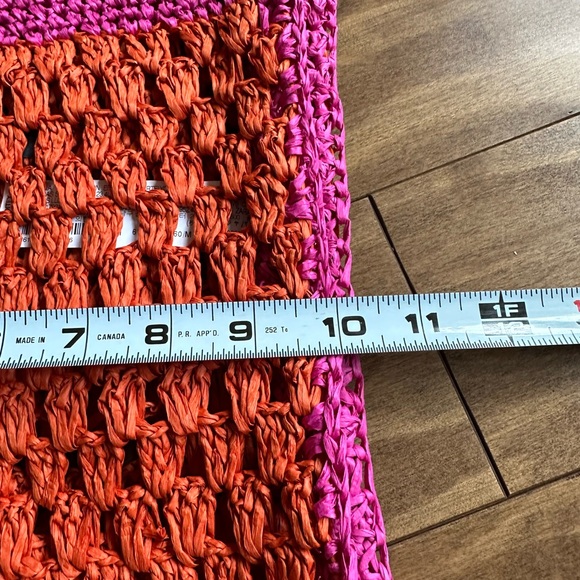 ZARA Straw Like Tote Bag NWT - Picture 8 of 8